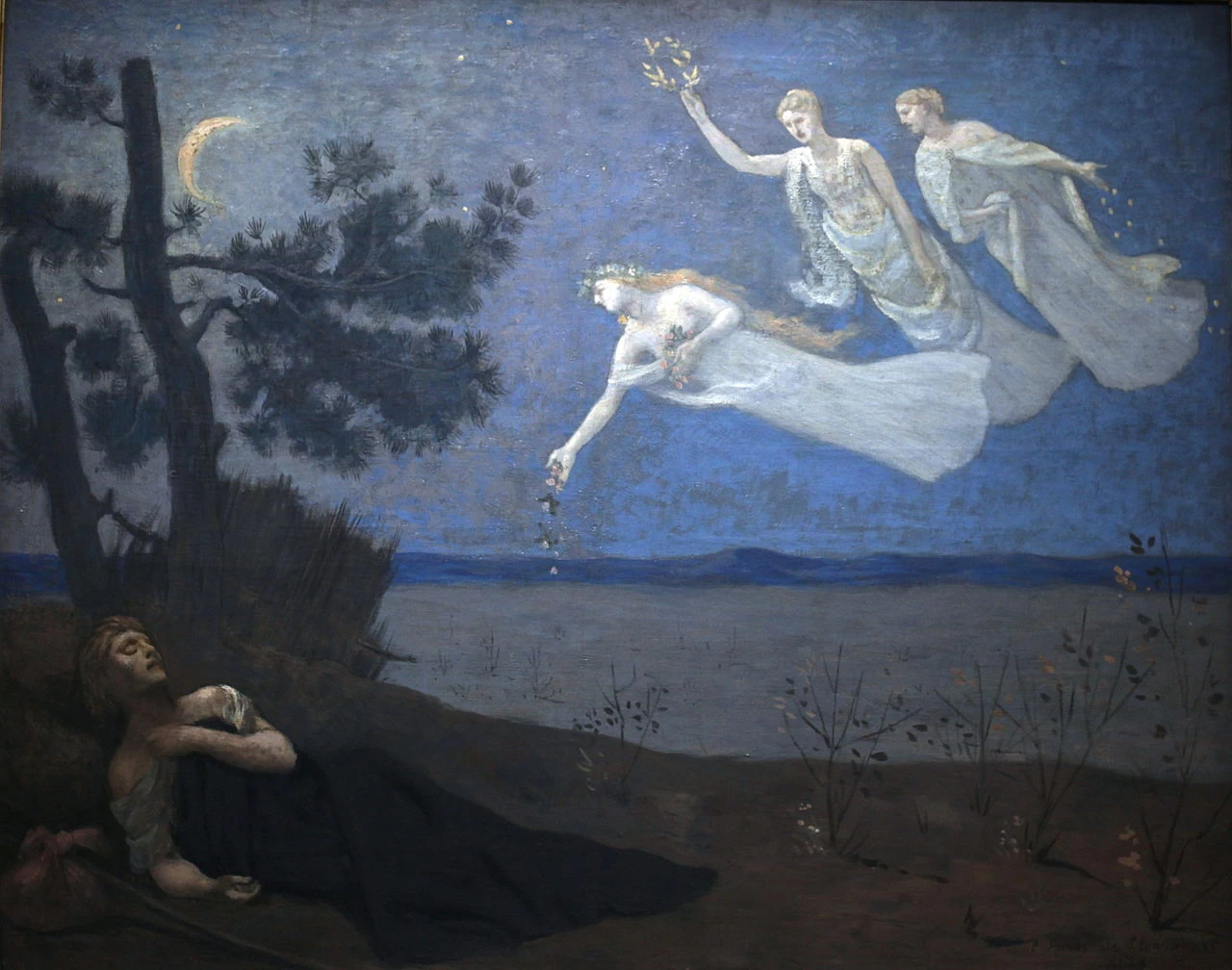 Pierre Puvis de Chavannes - Il sogno, Musée d'Orsay, Parigi